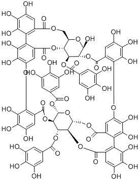 CAS 登录号：126347-63-5， 虾子花鞣质C