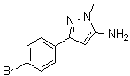 CAS 登录号：126417-84-3， 3-(4-溴苯基)-1-甲基-1H-吡唑-5-胺