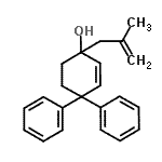 CAS#: 126421-34-9, 1-(2-Methyl-2-Propen-1-Yl)-4,4-Diphenyl-2-Cyclohexen-1-Ol