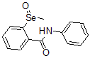 CAS 登录号：126543-39-3， 2-甲基亚硒酰-N-苯基苯甲酰胺