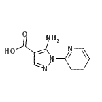 CAS#: 126583-37-7, 5-Amino-1-(2-Pyridinyl)-1H-Pyrazole-4-Carboxylic Acid