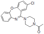 CAS#: 126588-76-9, 1-[4-(8-Chlorobenzo[b][1,5]Benzoxazepin-6-Yl)Piperazin-1-Yl]Ethanone