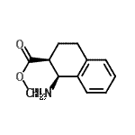 CAS#: 126662-30-4, Methyl (1S,2S)-1-Amino-1,2,3,4-Tetrahydro-2-Naphthalenecarboxylate