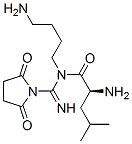 CAS#: 126673-18-5, 4-[[(2S)-1-[4-(Diaminomethylideneamino)Butylamino]-4-Methyl-1-Oxopentan-2-Yl]Amino]-4-Oxobutanoic Acid