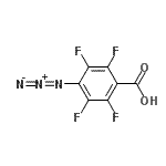 CAS#: 126695-58-7, 4-Azido-2,3,5,6-Tetrafluorobenzoic Acid