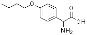 CAS 登录号：126746-19-8， 氨基(4-丁氧基苯基)乙酸