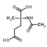 CAS 登录号：127027-18-3， N-乙酰基-2-甲基-L-谷氨酸