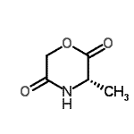 CAS 登录号：127094-71-7， (3S)-3-甲基-2,5-吗啉二酮
