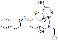CAS 登录号:127227-10-5, 6-(2-苯基乙基)羟亚氨基纳曲酮