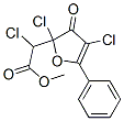 CAS 登录号：127244-97-7， 2-氯-2-(2,4-二氯-3-氧代-5-苯基呋喃-2-基)乙酸甲酯