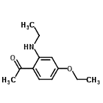 CAS#: 127285-45-4, 1-[4-Ethoxy-2-(Ethylamino)Phenyl]Ethanone