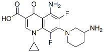 CAS#: 127294-71-7, 5-Amino-7-(3-Aminopiperidin-1-Yl)-1-Cyclopropyl-6,8-Difluoro-4-Oxoquinoline-3-Carboxylic Acid