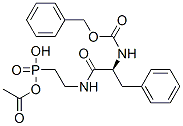 CAS#: 127305-92-4, O-((-((N-(Phenylmethoxycarbonyl)Alanyl)Amino)Ethyl)Hydroxyphosphinyl)-3-Phenylacetate