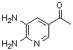 CAS 登录号：127356-17-6， 1-(5,6-二氨基-3-吡啶基)乙酮