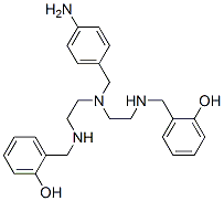 CAS 登录号:127381-59-3, 1,7-二(2-羟基苄基)-4-(4-氨基苄基)二乙烯三胺