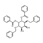 CAS#: 127401-30-3, (1R,2S,3S,4R,5S,6S)-3,6-Bis(Benzyloxy)-4,5-Dihydroxy-1,2-Cyclohexanediyl Dibenzoate