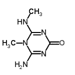 CAS#: 127480-40-4, 4-Amino-5-Methyl-6-(Methylamino)-1,3,5-Triazin-2(5H)-One
