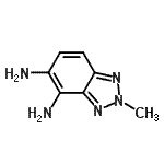 CAS#: 127491-01-4, 2-Methyl-2H-Benzotriazole-4,5-Diamine