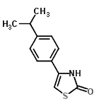 CAS 登录号：127740-02-7， 4-(4-异丙基苯基)-1,3-噻唑-2(3H)-酮