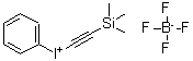 CAS#: 127783-36-2, Phenyl[(Trimethylsilyl)Ethynyl]Iodonium Tetrafluoroborate