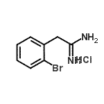 CAS#: 127813-37-0, 2-(2-Bromophenyl)Ethanimidamide Hydrochloride (1:1)