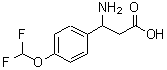 CAS 登录号：127842-68-6， 3-氨基-3-[4-(二氟甲氧基)苯基]丙酸