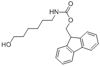 CAS 登录号：127903-20-2， N-(6-羟基己基)-氨基甲酸 9H-芴-9-基甲基酯