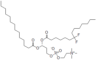 CAS#: 128022-95-7, [(3R)-3-(7,7-Difluorotetradecanoyloxy)-3-Tetradecanoyloxypropyl] 2-Trimethylazaniumylethyl Phosphate