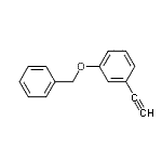 CAS 登录号：128133-59-5， 1-(苄氧基)-3-乙炔基苯