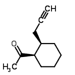 CAS 登录号：128134-86-1， 1-[(1R,2R)-2-(2-丙炔-1-基)环己基]乙酮