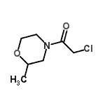 CAS#: 128274-04-4, 2-Chloro-1-(2-Methyl-4-Morpholinyl)Ethanone