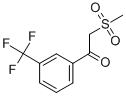 CAS 登录号：128306-96-7， 2-(甲基磺酰基)-1-[3-(三氟甲基)苯基]-乙酮