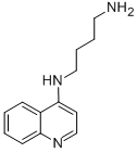 CAS 登录号：128454-90-0， 4-(4-氨基丁-1-基)氨基喹啉