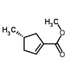 CAS#: 128471-66-9, Methyl (4S)-4-Methyl-1-Cyclopentene-1-Carboxylate