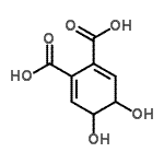 CAS#: 128666-29-5, 4,5-Dihydroxy-2,6-Cyclohexadiene-1,2-Dicarboxylic Acid