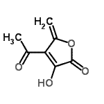 CAS#: 128732-15-0, 4-Acetyl-3-Hydroxy-5-Methylene-2(5H)-Furanone