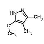 CAS#: 128792-65-4, 3-Methoxy-4,5-Dimethyl-2H-Pyrazole