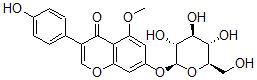 CAS 登录号：128856-77-9， 3-(4-羟基苯基)-5-甲氧基-7-[(2S,3R,4S,5S,6R)-3,4,5-三羟基-6-(羟基甲基)四氢吡喃-2-基]氧基苯并吡喃-4-酮