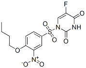 CAS 登录号:128887-36-5, 1-(4-丁氧基-3-硝基苯基)磺酰基-5-氟嘧啶-2,4-二酮