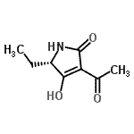 CAS#: 128892-51-3, (5S)-3-Acetyl-5-Ethyl-4-Hydroxy-1,5-Dihydro-2H-Pyrrol-2-One