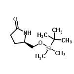 CAS#: 128899-30-9, (5R)-5-[[Tert-Butyl(Dimethyl)Silyl]Oxymethyl]Pyrrolidin-2-One