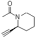 CAS#: 128960-04-3, 1-[(2S)-2-Ethynyl-1-Piperidinyl]Ethanone