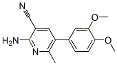 CAS#: 129090-37-5, 2-Amino-5-(3,4-Dimethoxyphenyl)-6-Methylpyridine-3-Carbonitrile