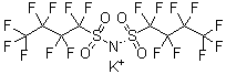 CAS#: 129135-87-1, Potassium Bis[(Nonafluorobutyl)Sulfonyl]Azanide