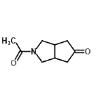 CAS#: 129222-15-7, 2-Acetylhexahydrocyclopenta[c]Pyrrol-5(1H)-One