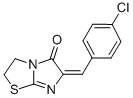 CAS#: 129228-63-3, (6E)-6-[(4-Chlorophenyl)Methylidene]-2,3-Dihydroimidazo[2,3-b][1,3]Thiazol-5-One