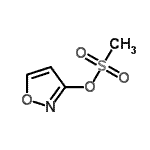 CAS#: 129235-19-4, 1,2-Oxazol-3-Yl Methanesulfonate
