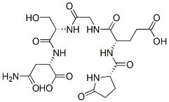 CAS 登录号：129276-54-6， 焦谷氨酰-谷氨酰-甘氨酰-丝氨酰-天冬氨酰胺
