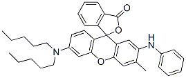 CAS#: 129473-78-5, 6'-(Dipentylamino)-3'-Methyl-2'-(Phenylamino)-Spiro[Isobenzofuran-1(3H),9'-[9H]Xanthen]-3-One