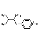CAS#: 129598-84-1, 4-[(3-Methyl-2-Butanyl)Sulfanyl]Pyridine 1-Oxide